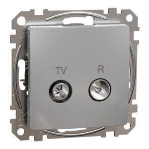 Schneider Sedna Design TV R πρίζα τερματική 4DB Αλουμίνιο – SDD113471R