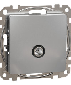 Schneider Sedna Design TV πρίζα τερματική 4DB Αλουμίνιο – SDD113471