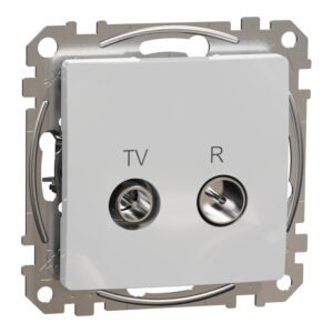 Schneider Sedna Design TV R πρίζα διέλευσης 7DB Αλουμίνιο – SDD113474R