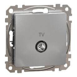 Schneider Sedna Design TV πρίζα διέλευσης 7DB Αλουμίνιο – SDD113474