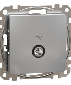 Schneider Sedna Design TV πρίζα διέλευσης 7DB Αλουμίνιο – SDD113474