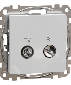 Schneider Sedna Design TV R πρίζα διέλευσης 10DB Αλουμίνιο – SDD113478R