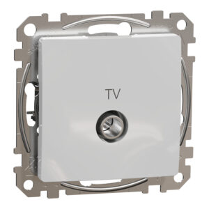 Schneider Sedna Design TV πρίζα διέλευσης 10DB Αλουμίνιο – SDD113478