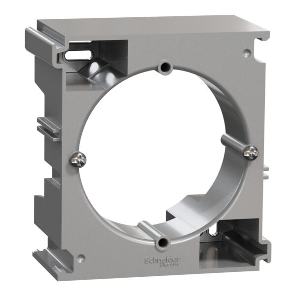 Schneider Sedna Design & Elements, Επίτοιχο κουτί επέκταση, Αλουμίνιο – SDD113902