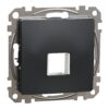 Schneider Sedna Design & Elements, αντάπτορας κεντρικής πλάκας για  (RJ45, HDMI, VGA ), Ανθρακί – SDD114421