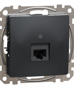 Schneider Sedna Design RJ45 πρίζα CAT6A UTP Ανθρακί – SDD114466