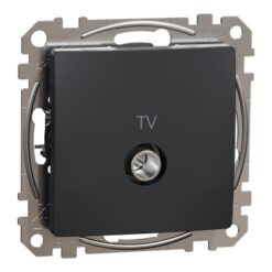 Schneider Sedna Design TV πρίζα τερματική 4DB Ανθρακί – SDD114471