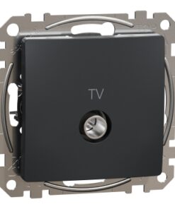 Schneider Sedna Design TV πρίζα τερματική 4DB Ανθρακί – SDD114471