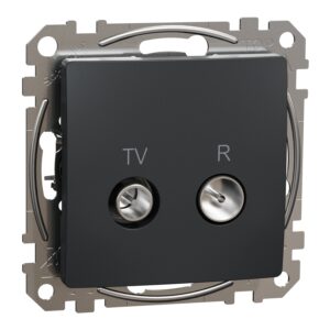 Schneider Sedna Design TV R πρίζα τερματική 4DB Ανθρακί – SDD114471R