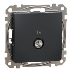 Schneider Sedna Design TV πρίζα διέλευσης 7DB Ανθρακί – SDD114474