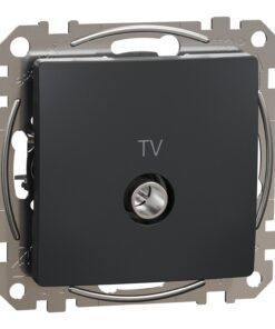 Schneider Sedna Design TV πρίζα διέλευσης 10DB Ανθρακί – SDD114478