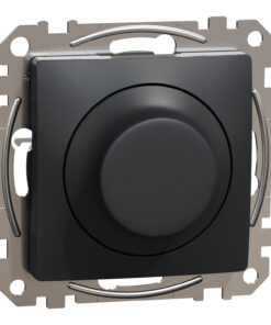 Schneider Sedna, περιστροφικό dimmer RC/RL 5-200W, LED, Ανθρακί – SDD114502