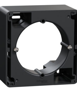 Schneider Sedna Design επίτοιχο κουτί 1 θέσης Ανθρακί – SDD114901