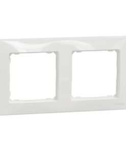 Schneider Sedna Design πλαίσιο 2 θέσεων Λευκό – SDD311802