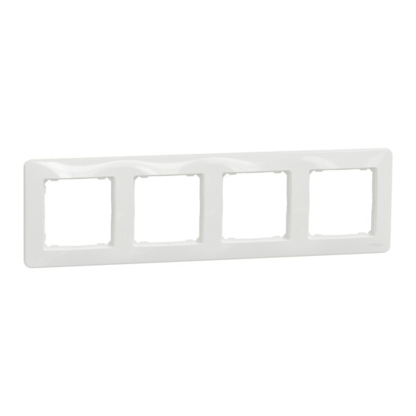 Schneider Sedna Design πλαίσιο 4 θέσεων Λευκό – SDD311804