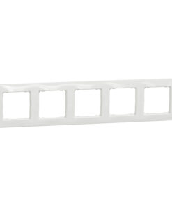 Schneider Sedna Design πλαίσιο 5 θέσεων Λευκό – SDD311805