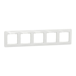 Schneider Sedna Design πλαίσιο 5 θέσεων Λευκό – SDD311805