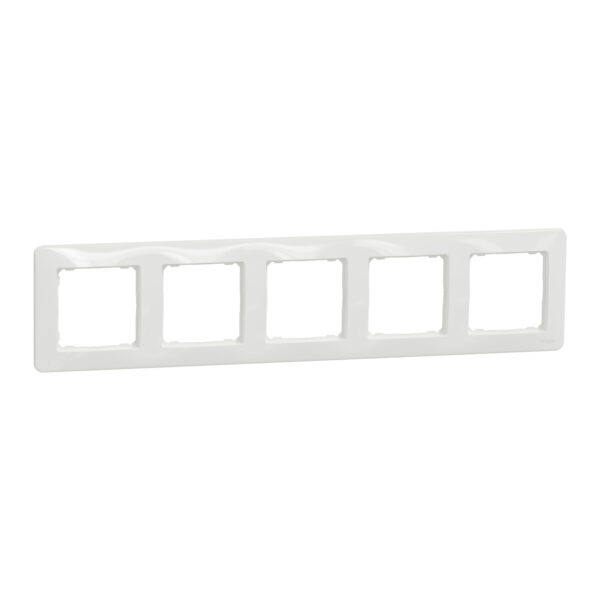 Schneider Sedna Design πλαίσιο 5 θέσεων Λευκό – SDD311805