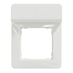 Schneider Sedna Design & Elements, πλαίσιο με βάση φόρτισης 1 θέσης, Λευκό – SDD311809
