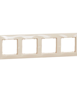 Schneider Sedna Design πλαίσιο 4 θέσεων Μπεζ – SDD312804