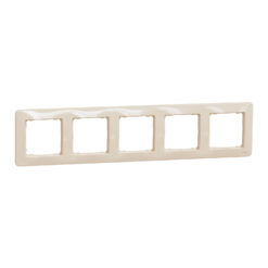 Schneider Sedna Design πλαίσιο 5 θέσεων Μπεζ – SDD312805