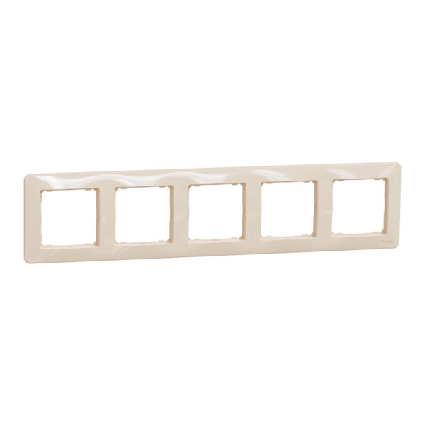 Schneider Sedna Design πλαίσιο 5 θέσεων Μπεζ – SDD312805
