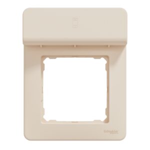 Schneider Sedna Design & Elements, πλαίσιο με βάση φόρτισης 1 θέσης Μπεζ – SDD312809
