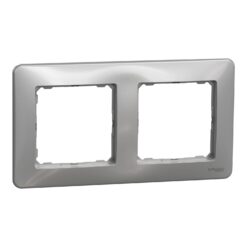 Schneider Sedna Design πλαίσιο 2 θέσεων Αλουμίνιο – SDD313802