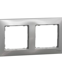 Schneider Sedna Design πλαίσιο 2 θέσεων Αλουμίνιο – SDD313802