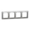 Schneider Sedna Design πλαίσιο 4 θέσεων Αλουμίνιο – SDD313804