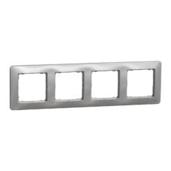 Schneider Sedna Design πλαίσιο 4 θέσεων Αλουμίνιο – SDD313804