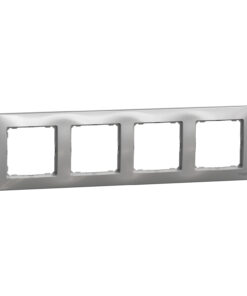 Schneider Sedna Design πλαίσιο 4 θέσεων Αλουμίνιο – SDD313804