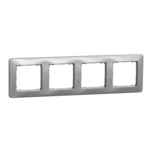 Schneider Sedna Design πλαίσιο 4 θέσεων Αλουμίνιο – SDD313804