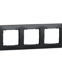 Schneider Sedna Design πλαίσιο 3 θέσεων Ανθρακί – SDD314803