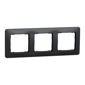 Schneider Sedna Design πλαίσιο 3 θέσεων Ανθρακί – SDD314803