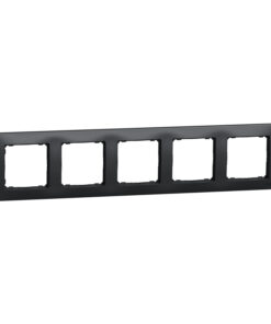 Schneider Sedna Design πλαίσιο 5 θέσεων Ανθρακί – SDD314805