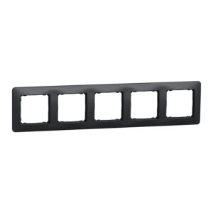 Schneider Sedna Design πλαίσιο 5 θέσεων Ανθρακί – SDD314805