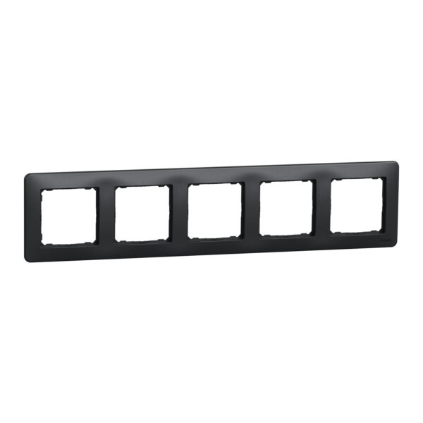 Schneider Sedna Design πλαίσιο 5 θέσεων Ανθρακί – SDD314805