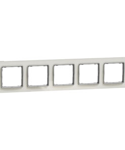 Schneider Sedna Design & Elements, πλαίσιο 5 θέσεων, glass clear – SDD360805