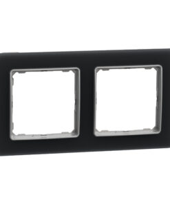 Schneider Sedna Design & Elements, πλαίσιο 2 θέσεων, glass smoke – SDD362802