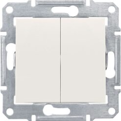 Sedna Διακόπτης Κομμυτατέρ Λευκός SDN0300123