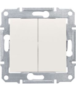 Sedna Διακόπτης Κομμυτατέρ Λευκός SDN0300123