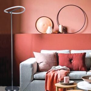 InLight Επιδαπέδιο φωτιστικό από χρώμιο μέταλλο και σωλήνα σιλικόνης (45011-CH)