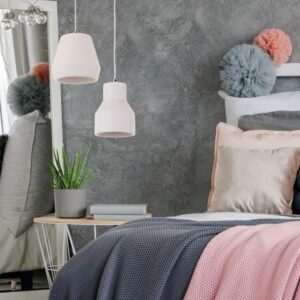 InLight Κρεμαστό φωτιστικό λευκό από γύψο 1XE27 D:22,5cm (4513)