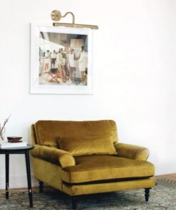 InLight Επιτοίχιο φωτιστικό από μέταλλο σε οξυντέ απόχρωση (1025-Οξυντέ)