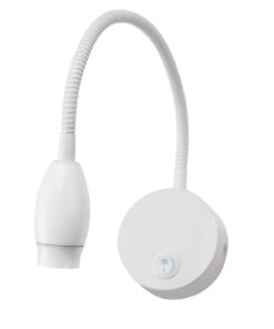 Επίτοιχο Σποτ Λευκό Σπιράλ LED 3W 120° 210Lm Θερμό Λευκό 3000Κ ACA DECOR – SF126BLED330W