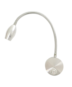 ΕΠΙΤΟΙΧΟ ΣΠΟΤ ΝM LED 3W 210Lm ΜΕ ΣΠΙΡΑΛ&ΔΙΑΚΟΠΤΗ 4000K 230V SWAN ACA – SF126BLED340