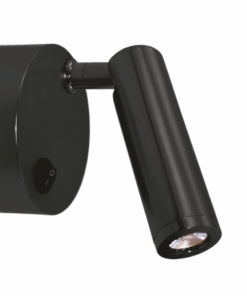 Επίτοιχο Φωτιστικό LED 3W Μαύρο Κινητό Φυσικό Λευκό 4000Κ ACA DECOR – SF151AMB