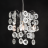ACA DECOR   – Κρεμαστό Φωτιστικό 1ΧΕ27 Ακρυλικό+Χρώμιο Μέταλλο Φ30ΧΗ130cm