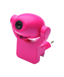 LED ΠΡΟΤΖΕΚΤΟΡΑΣ ΛΑΜΠΑΚΙ ΝΥΚΤΟΣ 0,7W 6 ΠΑΡΑΣΤΑΣΕΩΝ, ΑΙΣΘΗΤΗΡΑ, ΡΟΖ ΠΛΑΣΤΙΚΟ 230V IP20 ACA – SF18012LEDP